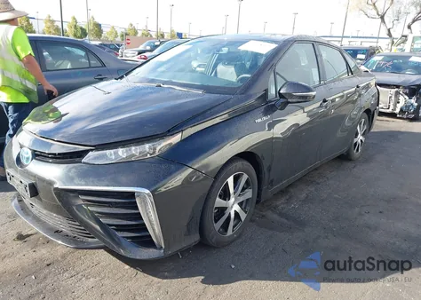 2017 Toyota Mirai из США, поврежденный, VIN JTDBVRBD3HA003219
